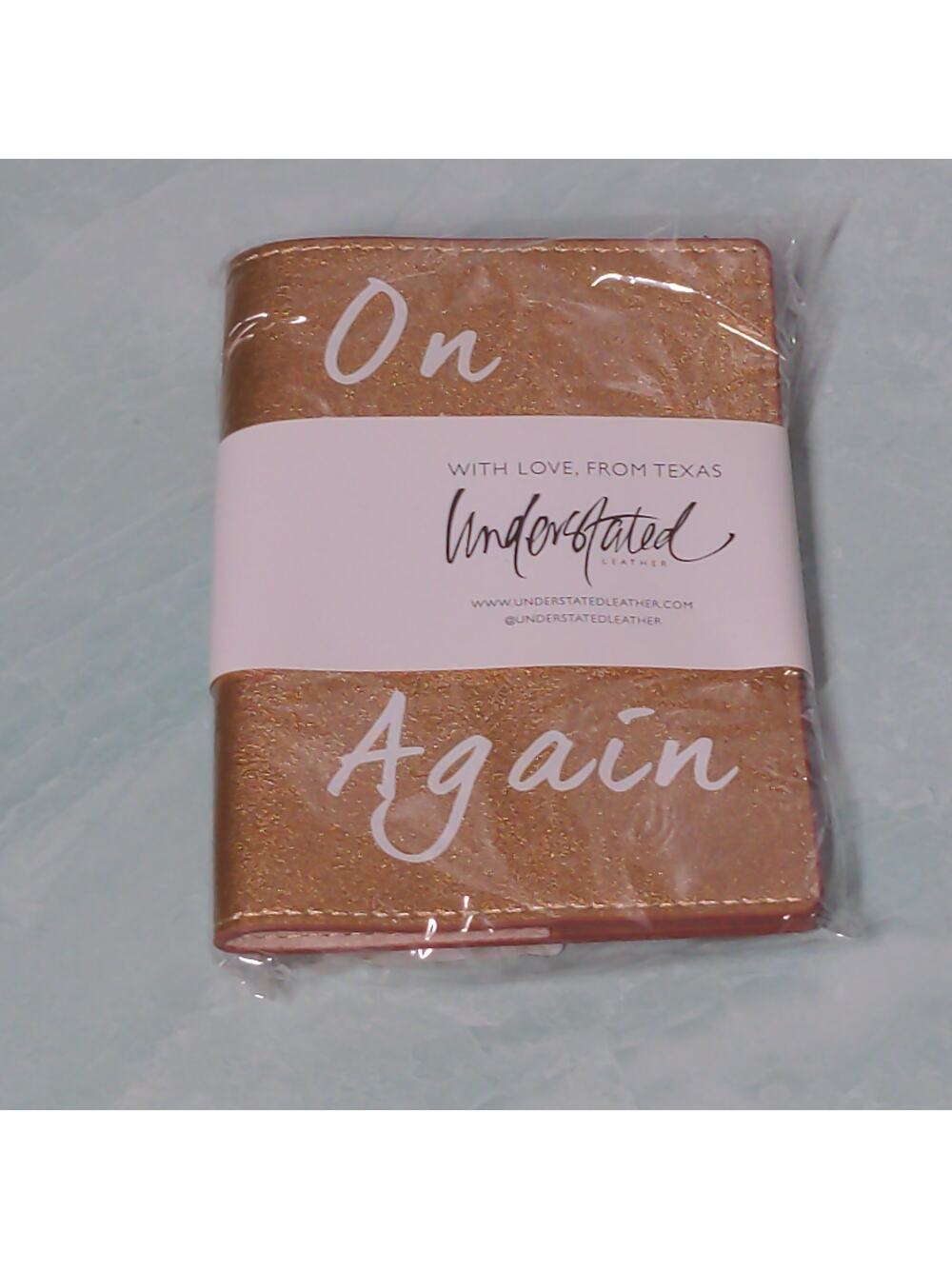 Understated Leather On the Road Again Travel Set (Passport Cover and Tag) - NWT